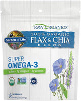 Garden of Life Ground Flaxseed & Chia – Heart and Brain Health Supplement for Mindful Morning Routines