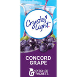 Crystal Light Caffeinated Powdered Drink Mix – Backpack- and Gym-Bag-Friendly Energy Boost for Hikers and Campers, 120 Sticks
