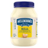Hellmann's Mayonnaise 30 oz Jar – Refrigerator Door Essential for Family-Style Home Cooking