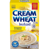 Cream of Wheat Instant Hot Cereal, Bananas and Cream – Iron- and Calcium-Fortified Breakfast for Growing Kids, 1.23 oz Packs