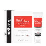 Neutrogena Rapid Clear Stubborn Acne Spot Treatment Gel – Nightly Self-Care Essential for Acne-Prone Skin, Maximum Strength Pimple Cream