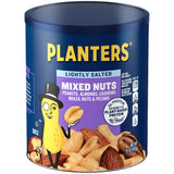 PLANTERS 50% Less Sodium Nut Mix – Plant-Protein Desk Snack for Office Wellness Routines