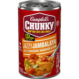 Campbell's Chunky Jazzy Jambalaya Soup – Kid-Friendly Family Pantry Dinner, 18.6 Oz Single-Serve Can