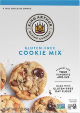 King Arthur Gluten-Free Cookie Mix – Non-GMO Treats for Sensitive Digestion, Wholesome Brown Sugar Cookie Baking