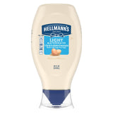 Hellmann's Light Mayonnaise Squeeze Bottle – No-Knife Family Spread for Easy Weekday Lunches and Bento Boxes