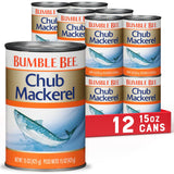 Bumble Bee 15 oz Mackerel – Neutral Flavor Canvas for Effortless Minimalist Home Recipes