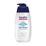 Aquaphor Baby Wash and Shampoo – Calming Chamomile Bedtime Bath Ritual for Restful Sleep