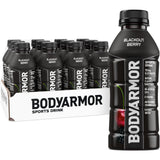 BODYARMOR Sports Drink Blackout Berry – Family Hydration Pack for Active Teens and Youth Sports Events