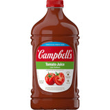 Campbell's Low Sodium Tomato Juice – Single-Ingredient 100% Tomato Drink for Clean Pantry, 64 fl oz