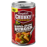 Campbell's Chunky Texas-Style BBQ Burger Soup – Kid-Friendly Dinner Side or Lunchbox Warm-Up, 18.8 oz Can