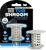 TubShroom Simple Tub Drain Hair Catcher for Clutter-Free Bathrooms, One-Piece Silicone Strainer for Intentional Homes