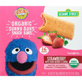 Earth's Best Organic Snack Bars – Wholesome Fruit Based Toddler Treat Made with USDA Organic Ingredients, Strawberry 16 Pack