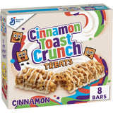 Cinnamon Toast Crunch Cereal Treat Bars, Snack Bars, 8 Ct, 6.8 oz – After-School Snack Box for Hungry Kids