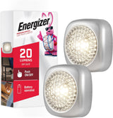 Energizer LED Tap Light – Modern Bedroom Decor Accent, Battery Powered Puck Light for Cozy Ambiance