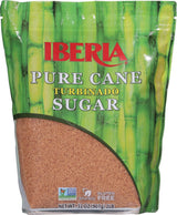Iberia Pure Cane Raw Turbinado Sugar – Single-Ingredient Sweetener for Clutter-Free Pantries