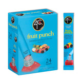 4C Fruit Punch and Lemonade Water Flavoring – Kid-Friendly Mess-Free Drink Mix for Family Lunchboxes, 24 Count