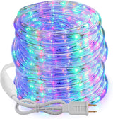 Brizled Rope Lights 18ft Connectable Tube Lights – Weatherproof Patio and Deck Ambient Lighting for Outdoor Entertaining