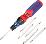 WORKPRO 12-in-1 Ratcheting Screwdriver – Practical Birthday Gift for Dad, Handyman, and DIY Husband