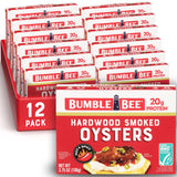 Bumble Bee Premium Select Whole Canned Oysters - Ready-to-Eat Holiday Gift for the Cajun Foodie, Pack of 4