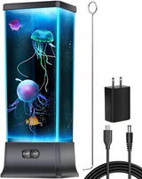 CALOVER Jellyfish Lamp – Enchanting Birthday Gift for Her, Color-Changing Night Light for Bedroom Relaxation