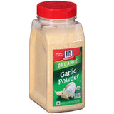 McCormick Organic Garlic Powder 16.75 oz – Meal Prep Seasoning for Busy Kitchens