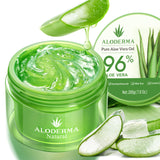 Aloderma Aloe Vera Gel – Family-Safe After-Sun Soother for Kids & Parents, Gentle Organic Aloe