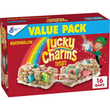 Lucky Charms Cereal Snack Bars – Portable Desk Snack for Office Workdays and Mid-Morning Energy, 16 Pack