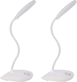 DEEPLITE LED Desk Lamp – Cordless Study Light for Dorm and Home Office, USB Rechargeable Task Lamp with 3 Brightness Levels