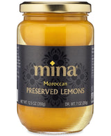 Mina Preserved Lemons - 12.5 oz - Thoughtful Birthday Gift for Mom Who Loves Mediterranean Cooking