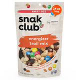 Snak Club Energizer Trail Mix – Care Package Snack Gift with Chocolate Candies, Roasted Peanuts, and Almonds, Gluten-Free 16 oz Pouch