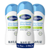 Cetaphil Ultra Gentle Refreshing Body Wash — Family-Shared Body Wash Safe for Adults and Teens, Hypoallergenic Formula