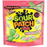 SOUR PATCH KIDS Watermelon Soft & Chewy Candy – Family Size Lunchbox Snack for School Kids, 1.8 lb Resealable Bag