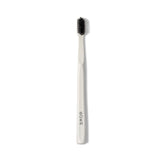 Boka Classic Manual Toothbrush with Extra Soft Activated-Charcoal, Tapered Bristles, Bioplastic Handle that Includes Travel Cap, Dentist-Approved, Great for Adults and Kids, Pink (Pack of 4)