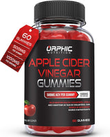 ORPHIC NUTRITION ACV Gummies with Mother – Self-Care Supplement for Evening Digestion and Calming Reset Cycles