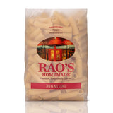 Rao's Homemade Rigatoni Pasta – Imported Bronze Die Cut Rigatoni for Gourmet Pantry Curation
