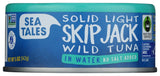 Sea Tales Skipjack Tuna in Water NSA – Additive-Free Lunchbox Protein for School and Picnic