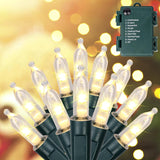 Blissun Battery Fairy Lights – Cozy Bedroom String Lights with Timer, Warm White Accent for Living Room & Headboard