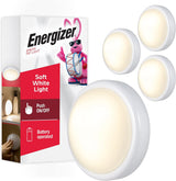 Energizer LED Tap Light 4-Pack – Flameless Night Light for Bedrooms, Hallways, and Staircases During Power Outages