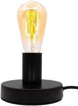 Minimalist Ceramic Lamp Base – Compact 3.5 Inch E26/E27 Socket Holder for Clutter-Free Bedside and Desk Lighting