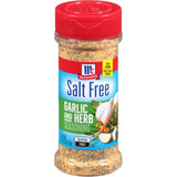 McCormick Salt Free Garlic and Herb Seasoning for Outdoor Grilling and Patio Cooking
