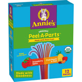 Annie's Organic Peel-A-Part Fruit Snacks — No HFCS Snack Stockpile for Health-Conscious Homes, 12 Count