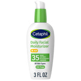 Cetaphil Daily Oil Free SPF 35 Moisturizer – Streamlined Two-in-One Skincare for Clean Vanity Counters and Capsule Routines, Fragrance Free