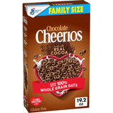 Chocolate Cheerios Whole Grain Cereal – Versatile Pantry Staple for Cereal Bars, Trail Mix, and Pour-Over-Milk Mornings, 19.2 oz