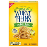 Wheat Thins Reduced Fat Crackers – Kid-Friendly Lunchbox Snack with No Artificial Flavors