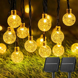 Brightown Solar String Lights – Waterproof Patio Lights for Backyard Camping and Outdoor Dining