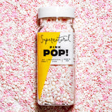 Pink Pop! Natural Nonpareils Sprinkles by Supernatural – Clean-Eating Topping for Smoothie Bowls and Yogurt Parfaits
