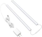 JUSJUBR Slim LED Light Bar – 0.22-Inch Aluminum Under Cabinet Lighting for Clean, Uncluttered Kitchens