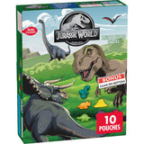 Jurassic World Fruit Flavored Snacks – Gluten Free, Fat Free Kids Gummies with Excellent Source of Vitamin C, 10 Pouches