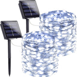 Luminex Solar Fairy Lights – Bedroom and Dorm Room Canopy Decor, 144FT Starry Night String Lights