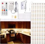 WOBANE Under Cabinet LED Strip Lights – Cozy Bedroom Accent Lighting for Ambient Home Decor